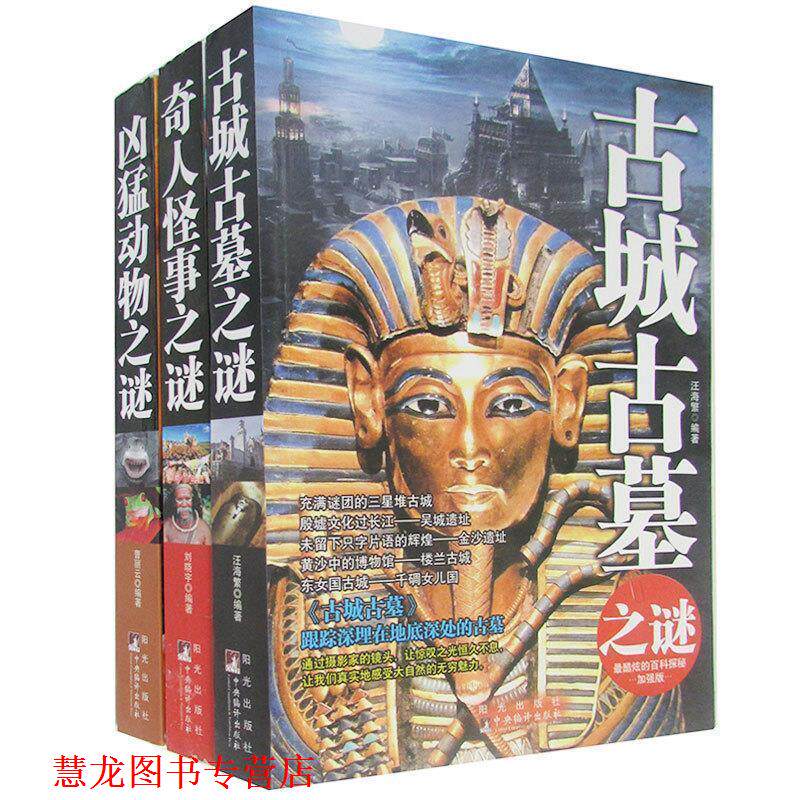 【正版书籍】 古城古墓之谜 汪海繁 编著 宁夏少年儿童出版社