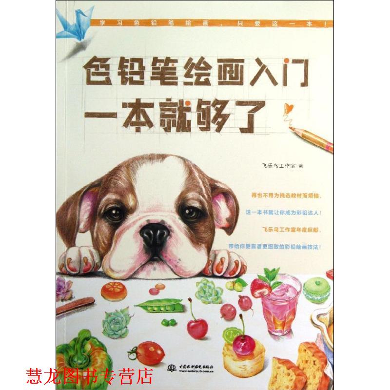【正版书籍】 色铅笔绘画入门,一本就够了 飞乐鸟工作室 中国水利水电出版社