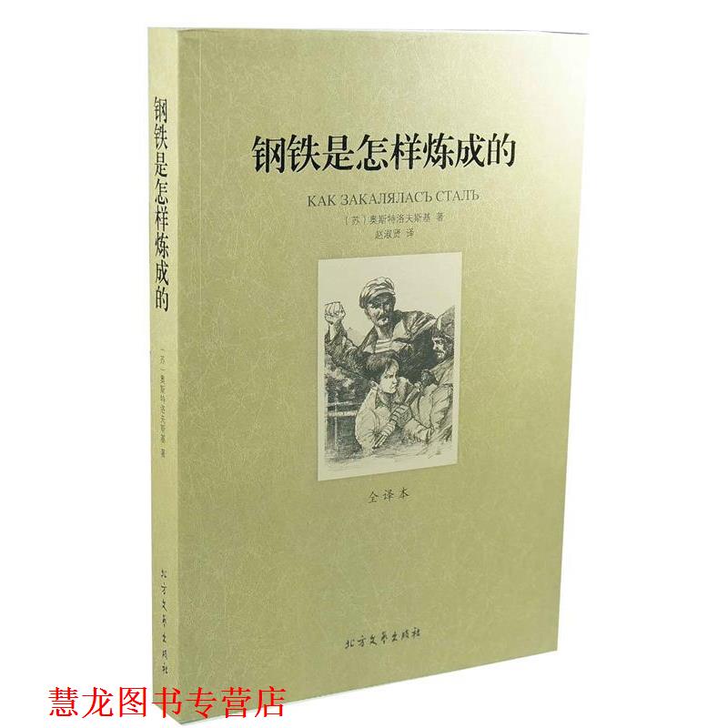 【正版书籍】 钢铁是怎样炼成的 (苏)奥斯特洛夫斯基　著,赵淑贤　译 北方文艺出版社