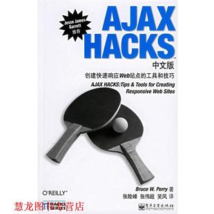 【正版书籍】 AJAX HACKS中文版:创建响应Web站点的工具和技巧 (美)帕里 著,张险峰,张伟超,笑风 译 电子工业出版社