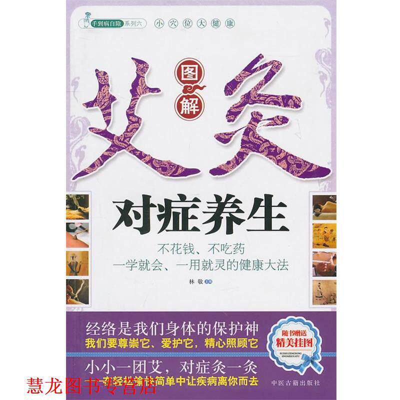 【正版书籍】 图解艾灸对症养生 林敬 等主编 中医古籍出版社