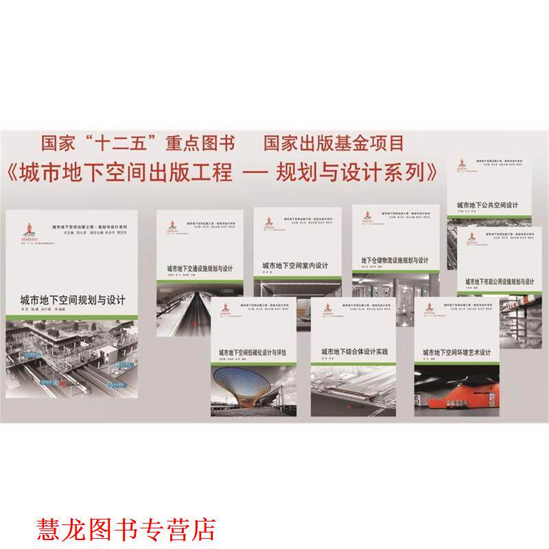 【正版书籍】 城市地下空间规划与设计 束昱,路姗,阮叶菁 著 同济大学出版社