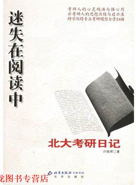 【正版书籍】 迷失在阅读中:北大考研日记 许晓辉 著 北京出版社