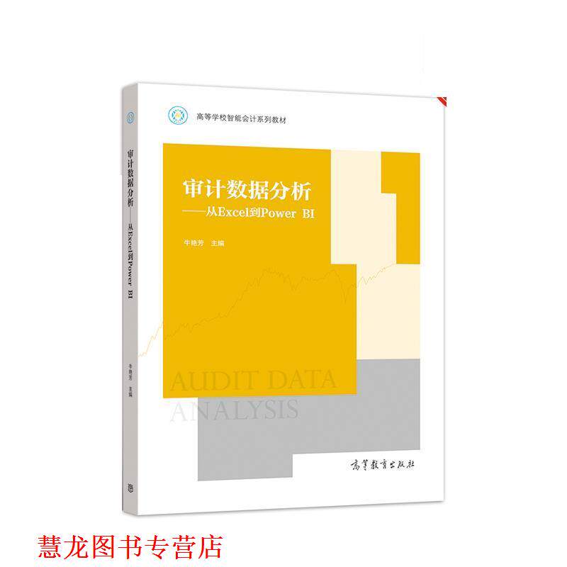 【正版书籍】 审计数据分析—从Excel到Power BI 牛艳芳 高等教育出版社