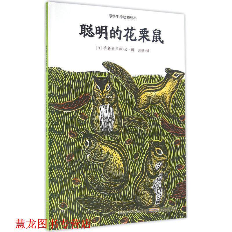 【正版书籍】 聪明的花栗鼠-感悟生命动物绘本 [日] 手岛圭三郎 著 安徽少年儿童出版社
