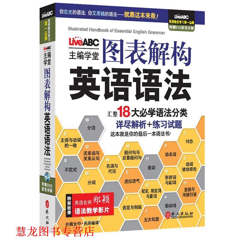 【正版书籍】 图表解构英语语法 希伯伦股份有限公司 编著 外文出版社