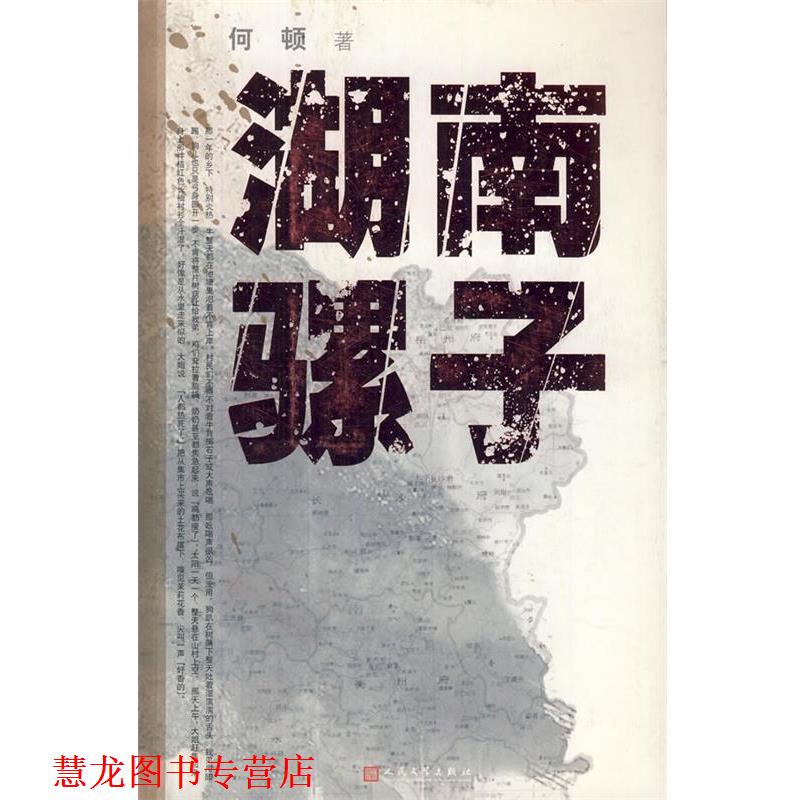 【正版书籍】 湖南骡子 何顿 人民文学出版社