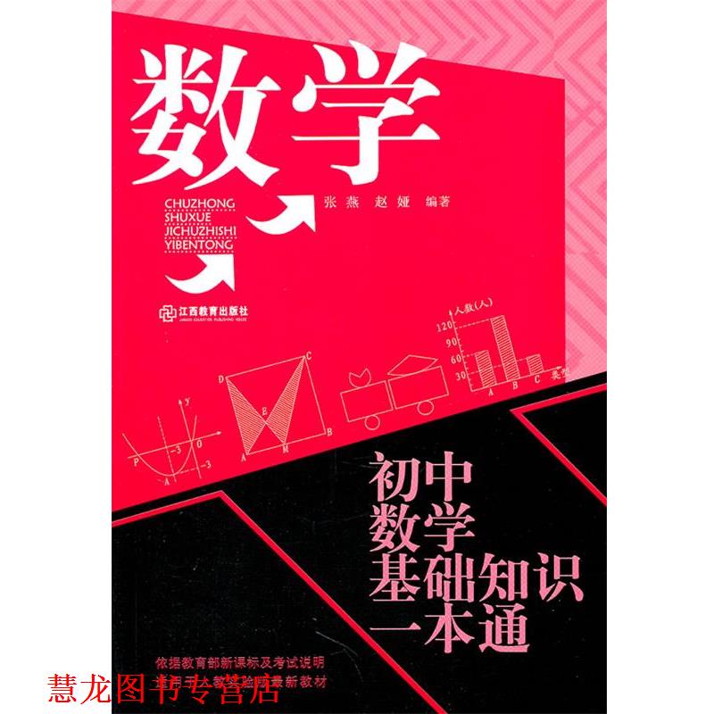 【正版书籍】 初中数学基础知识一本通 张燕,赵娅 编著 江西教育出版社