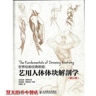 【正版书籍】 世界绘画经典教程:艺用人体体块解剖学 [美]汤姆·菲林特　著 人民邮电出版社