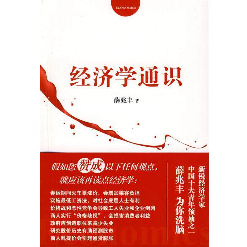 【正版书籍】 经济学通识 薛兆丰