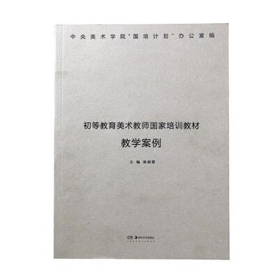 【正版书籍】 初等教育美术教师国家培训教材教学案例 陈淑霞 湖南美术出版社