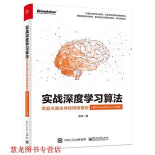 正版 电子工业出版 书籍 徐彬 社 实战深度学习算法：零起点通关神经网络模型