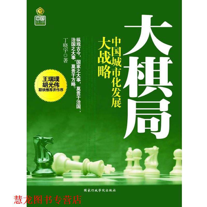 【正版书籍】 大棋局---中国城市发展大战略 丁晓宇 国家行政学院出版社
