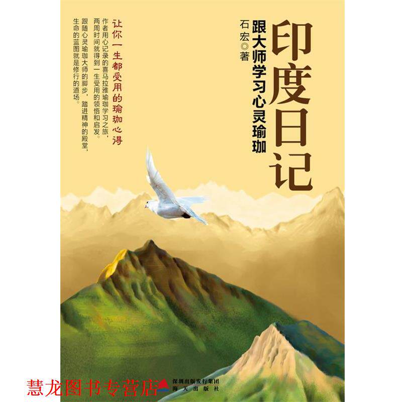 【正版书籍】 印度日记-跟大师学习心灵瑜伽 石宏 著 海天出版社