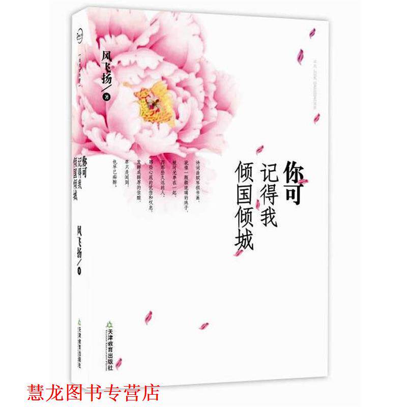 【正版书籍】 你可记得我倾国倾城 风飞扬 著 天津教育出版社