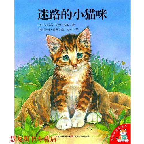 【正版书籍】 迷路的小猫咪-爱的味道图画书 (英)艾利森·艾伦·格雷 江苏少年儿童出版社