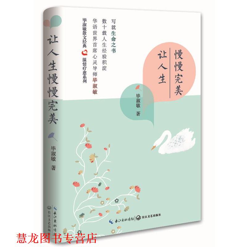 【正版书籍】 让人生慢慢:毕淑敏散文经典 温情疗愈系列 毕淑敏 长江文艺出版社