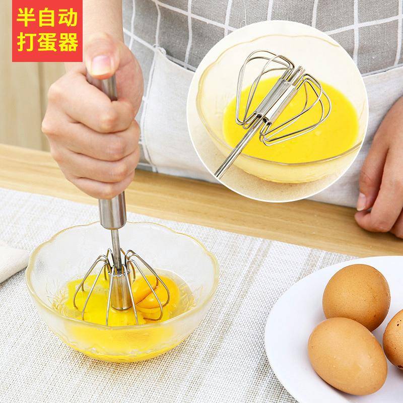 半自动不房锈钢器打蛋家用厨小型搅拌器打油鸡奶蛋烘培工具
