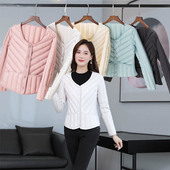 低领白鸭绒冬新款 羽绒内胆女修身 打底轻薄大码 马甲保暖内穿羽绒服