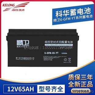 YT蓄电池12V65AHUPS电源专用蓄电池 科华6 GFM