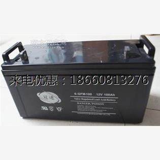 冠通蓄电池6-GFM-100铅酸免维护12V100AH阀控式密闭蓄电池