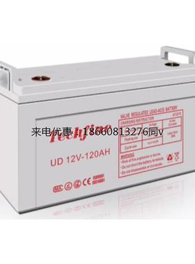 Techfine泰琪丰蓄电池UD12V-150AH安防主机电梯直流屏UPS电源电瓶
