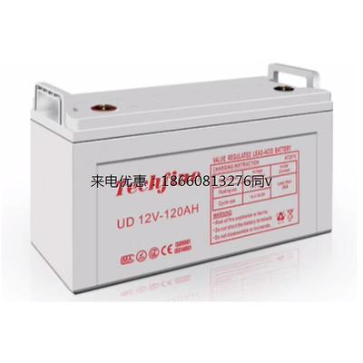 Techfine泰琪丰蓄电池UD12V-150AH安防主机电梯直流屏UPS电源电瓶