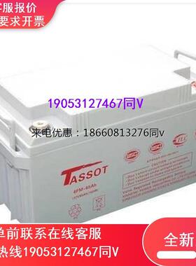 TASSOT泰斯特蓄电池12V12AH24A38AH50AH65A100A消防UPS直流屏电源