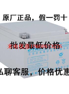 ANIVIN安耐威蓄电池AFM-P1224储能12V24AH消防应急照明电梯监控