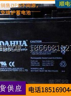 DAHUA大华蓄电池DHB12210/12V21AH医疗消防通讯应急灯UPS电源