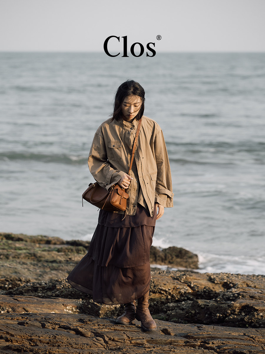 Valentine's Day Gift | Clos New Forma Pillow Bag Vegetable-Tanned Top Grain Cowhide Shoulder Crossbody Bag - Thumbnail 4