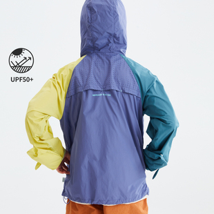 mipo夏季儿童插肩袖防晒外套奥莱outlets男女童防紫外户外防晒服