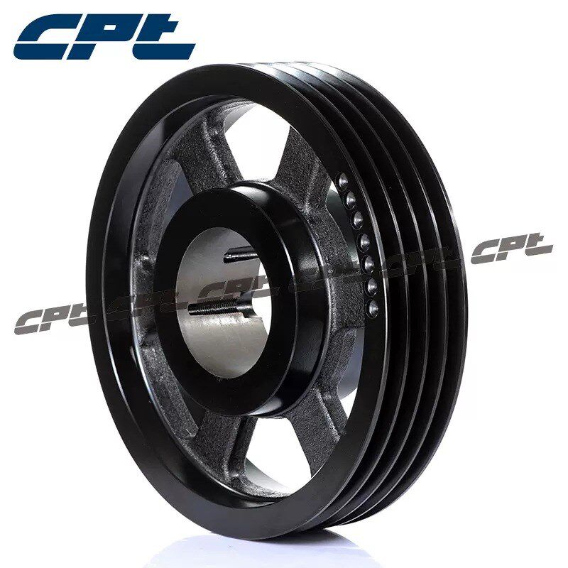 欧标皮带轮SPC530-03-3535三槽节径530适配锥套3535铸铁皮带轮