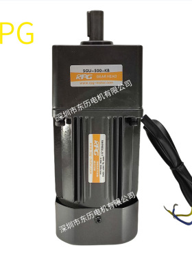 RPG三相异步电机5IK90GU-S3F减速机5GU-500-KB GEAR HEAD马达380V