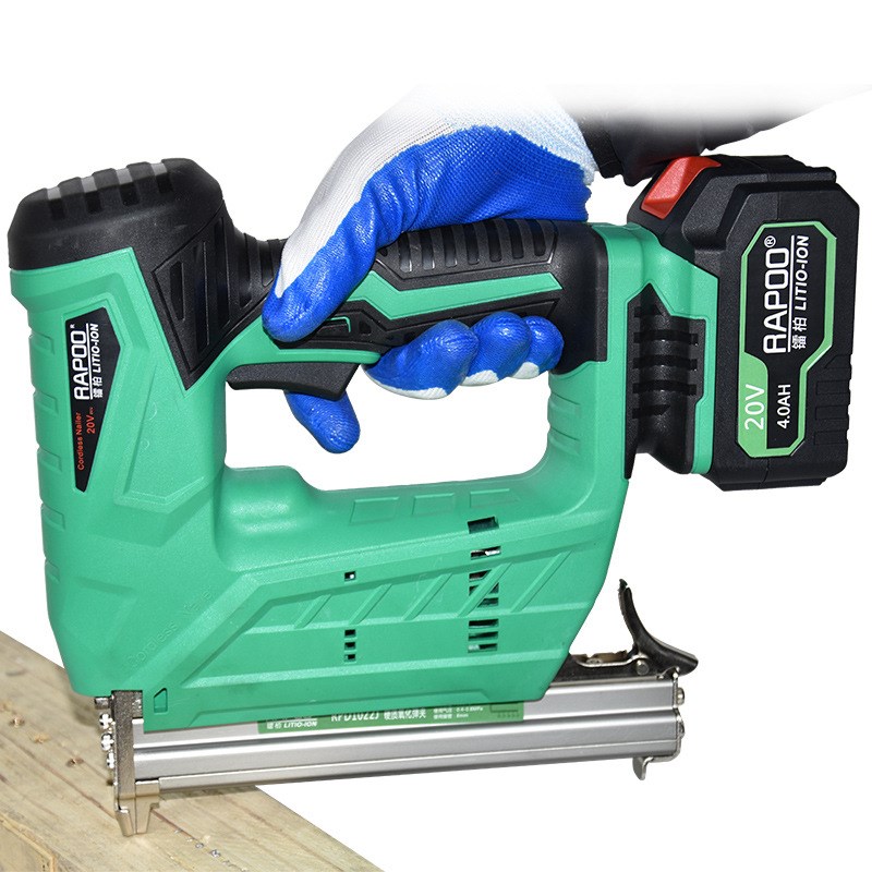 镭柏RPD1022J 20V锂电(2.0AH)充电式码钉枪方便携带木工工具