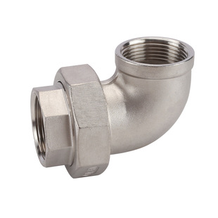 6分304不锈钢内丝内外丝活接弯头2寸由任90度直角弯头配件