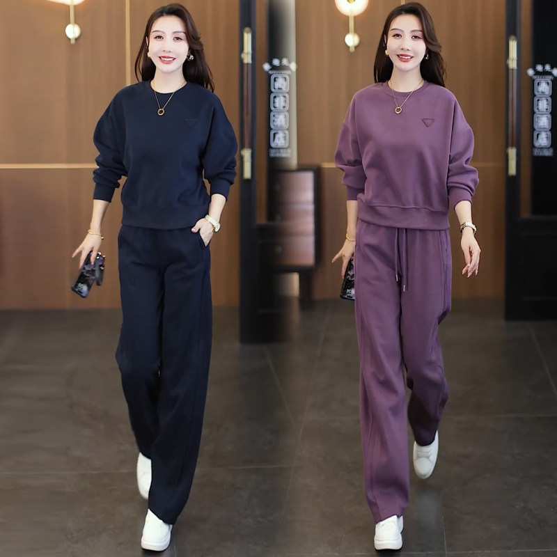 时尚休闲运动套装女2025秋季新款