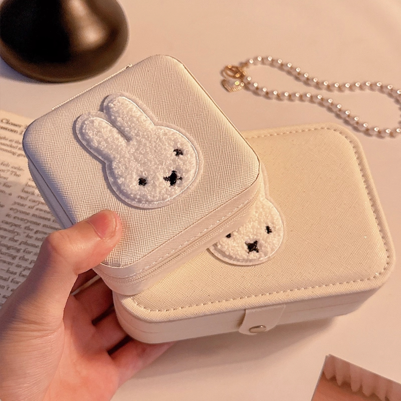 可爱兔子首饰盒收纳盒