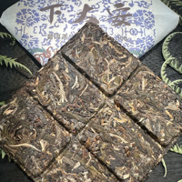 30g普洱生茶勐宋下大安大树22年便携小方片（拍十片赠一个小方盒