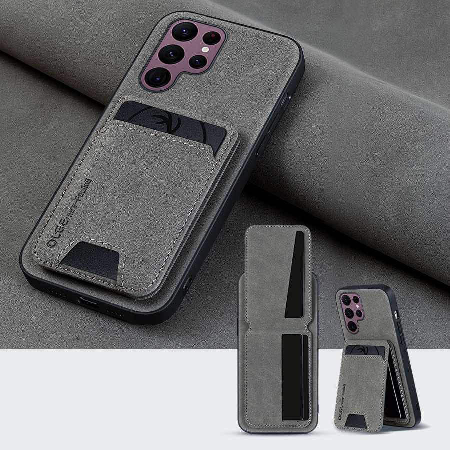 羊巴皮多功能手机壳保护套