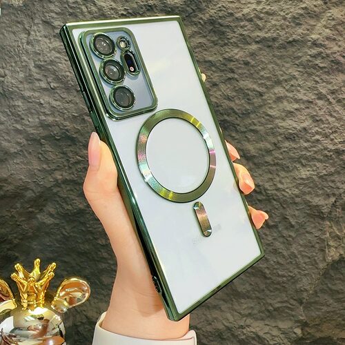 适用于note20u手机壳磁吸透明