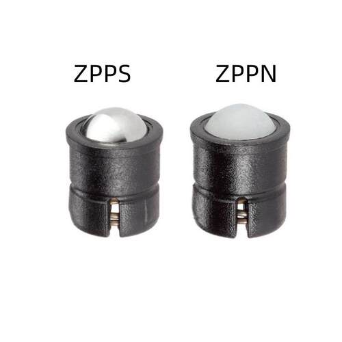 GN614-KU/22080黑色POM一字槽压入式球头柱塞ZPPS/ZPPN4/5/6/8/10
