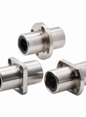 中间对边法兰直线轴承LMQ21/22-d8/10/12/13/16/20/25/30/35/4050