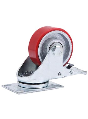 聚氨酯重载脚轮C-HLS/HLF/HLSBB/HLSB100/125/150 万向定向轮刹车