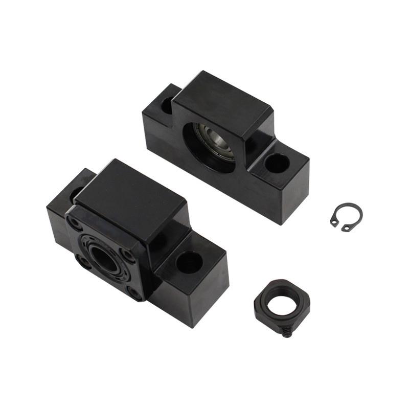 SPCF滚珠丝杠支座TSPC-6-8-10-12-15-20-25-30上隆替代固定侧组件