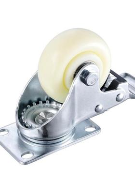 万向尼龙脚轮C-CJTS CJTJ CJTK/CJTN/CJTNS 75/100/125-N带刹车轮