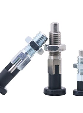 分度销ZAM41/42/51/52-M6 M8 M10 M12粗牙 经济型/复位型/自锁型