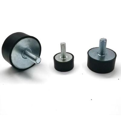 橡胶减震器 一端外螺纹型NHE04-0808 1010 1510 1515 1520-M3-M4