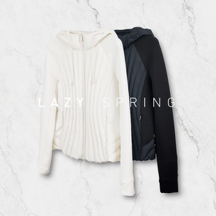 连帽简约鹅绒服外套ZF527 巴依粉丝专享