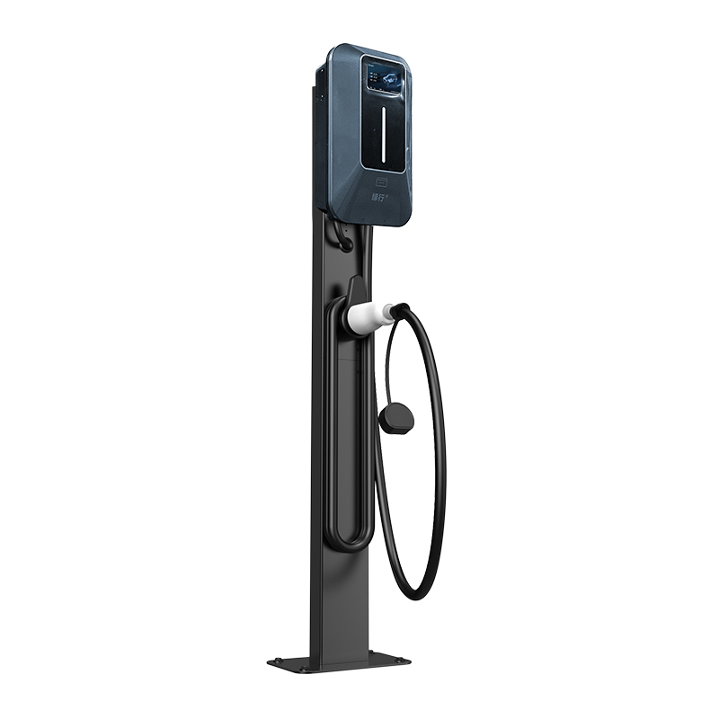 绿行7kw塑料壁挂款立柱